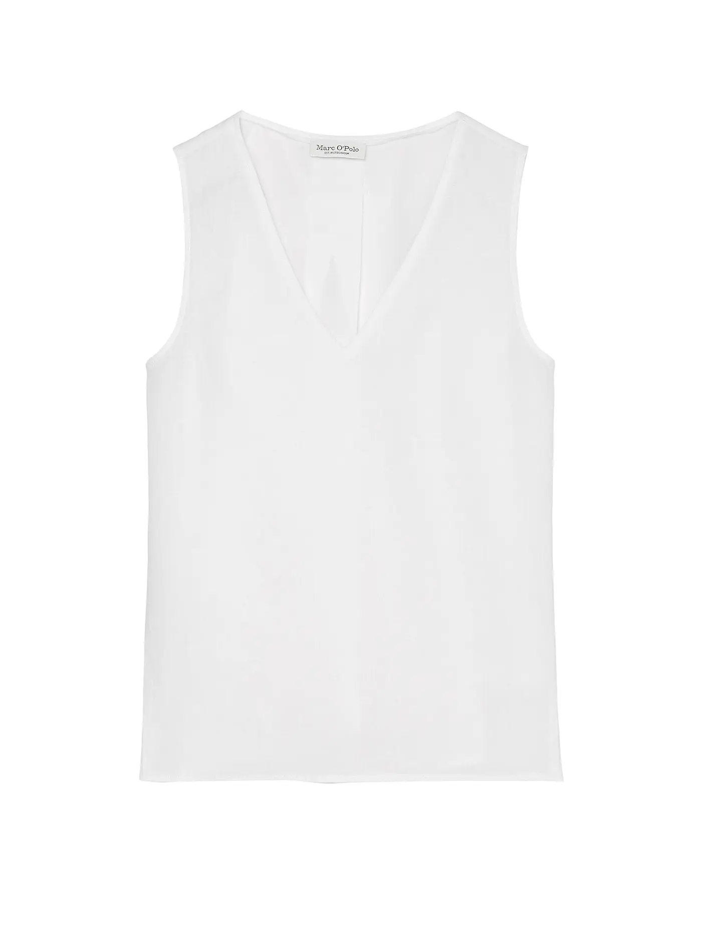 MARC O'POLO | Leinenshirt | weiss
